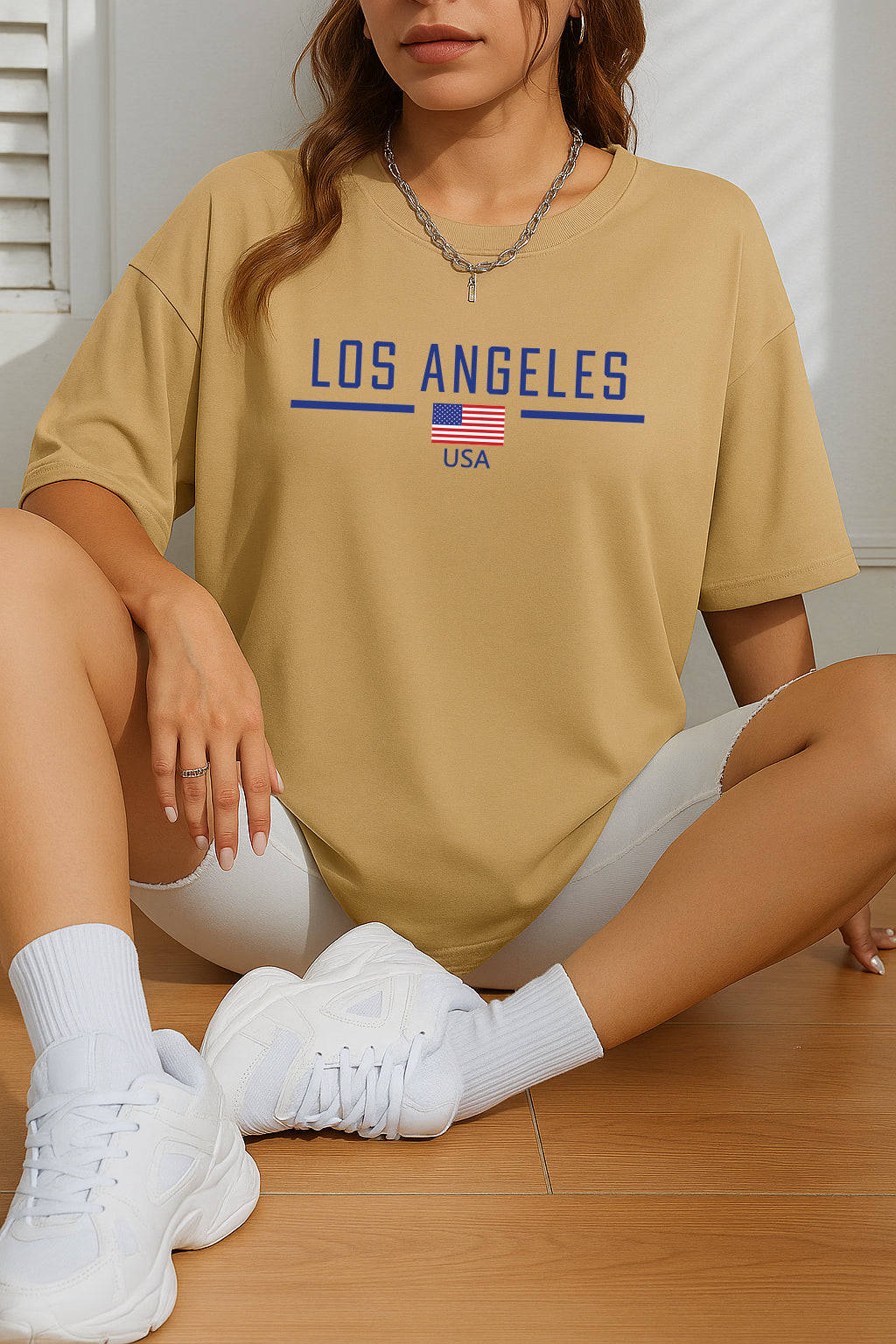 Drop Shoulder T-shirt for Women