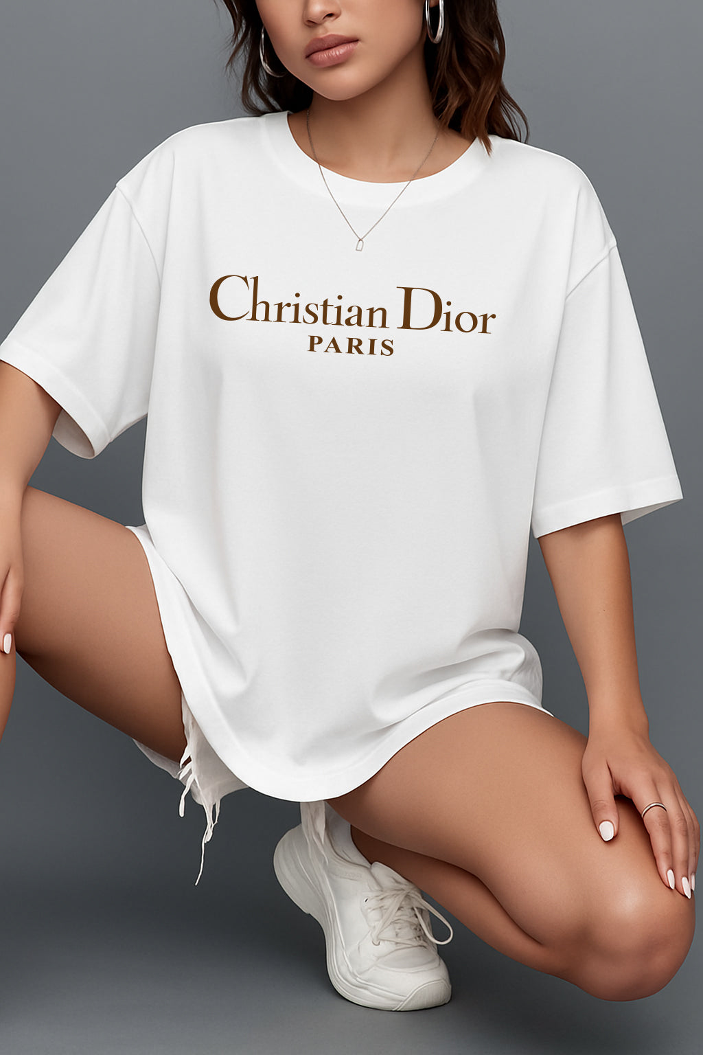 Drop Shoulder T-shirt for Women