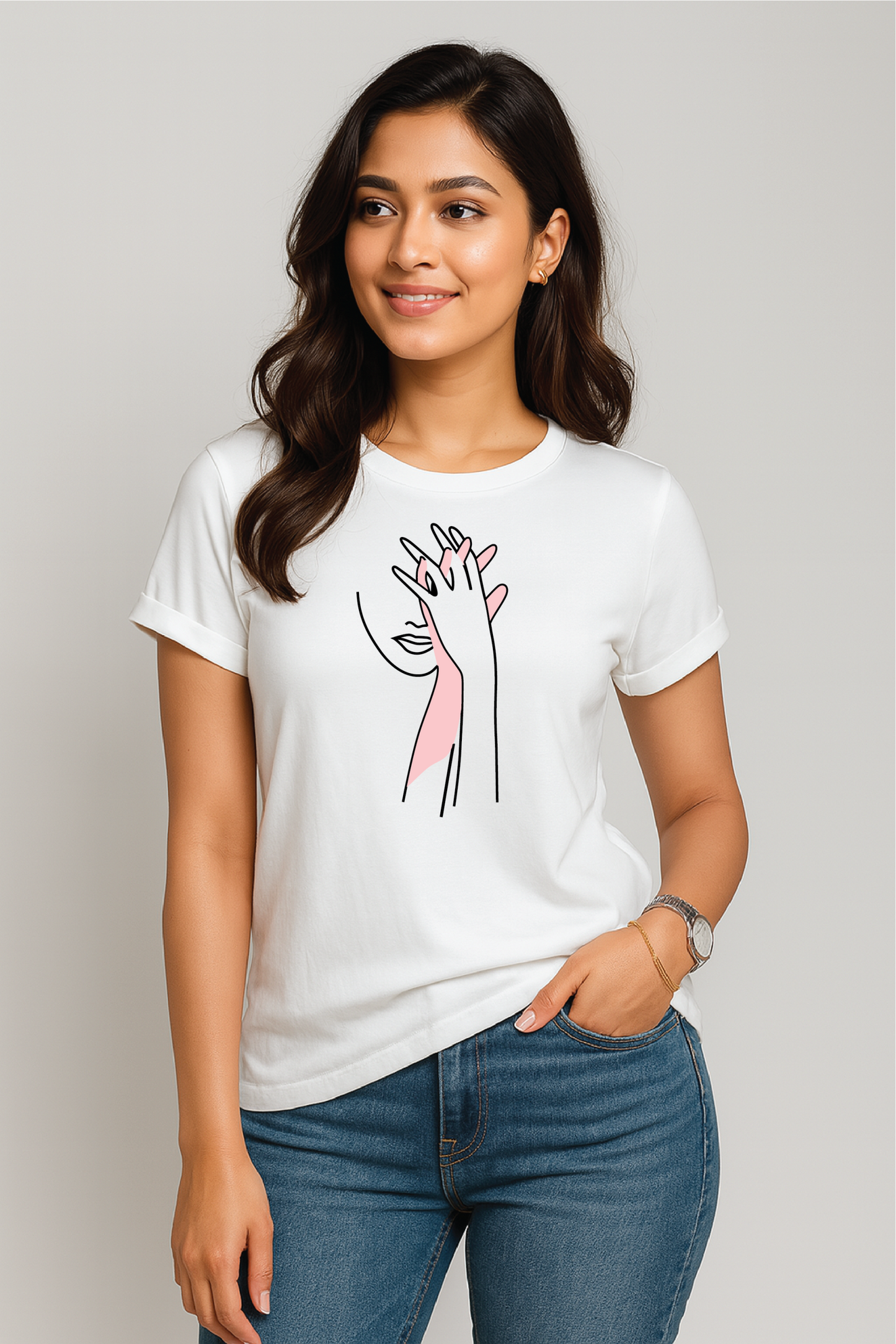 Premium Half Sleeve T-shirt for Women